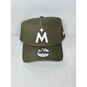New Era Minnesota Twins MLB 9FORTY A-Frame SnapBack Adjustable Hat Cap Olive